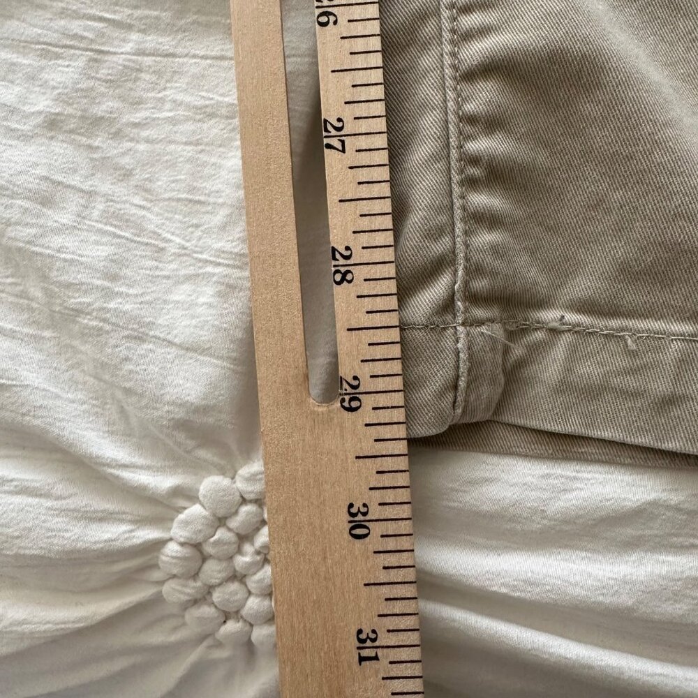 Levi’s Men's Khaki Flat Front Chino Pants 34W 29L PLS READ - Picture 7 of 12